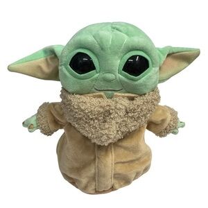 Star Wars Plush Toy Grogu Soft Doll From The Mandalorian 8-in Figure Mattel